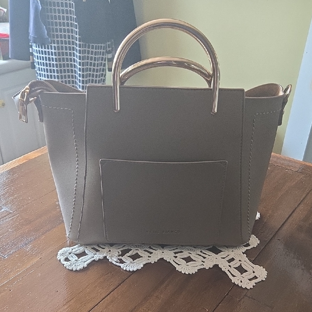 Sophisticated Olive Satchel